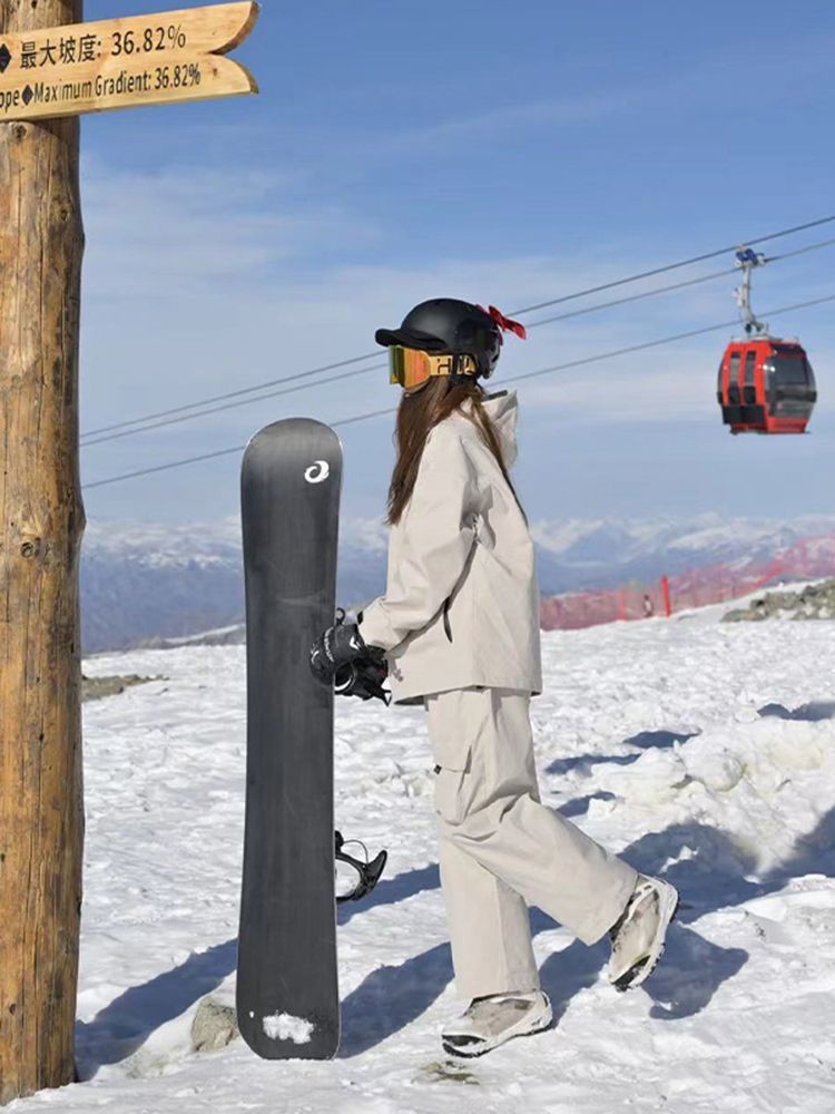 Cold-proof ski ski suit, set, windproof sweatshirt charging