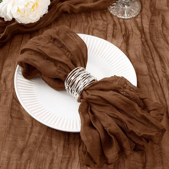 Cross Border Exclusive Spring Napkins 36 Color Table Napkins for Wedding Banquet Baby Shower Birthday Party Decoration