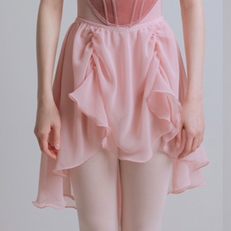 芭蕾舞体操练功服女天鹅绒蝴蝶结体服舞蹈服成人艺考表演裙子