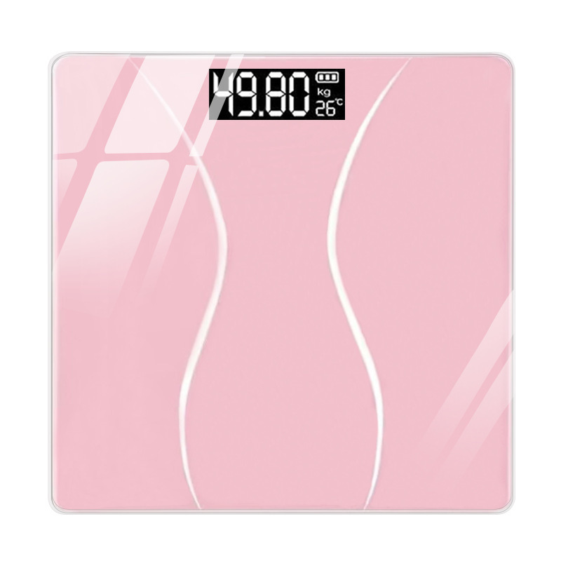 Báscula de grasa corporal para pérdida de peso Bluetooth inteligente y precisa medición de peso grasa carga corporal mujer hogar pequeña báscula electrónica