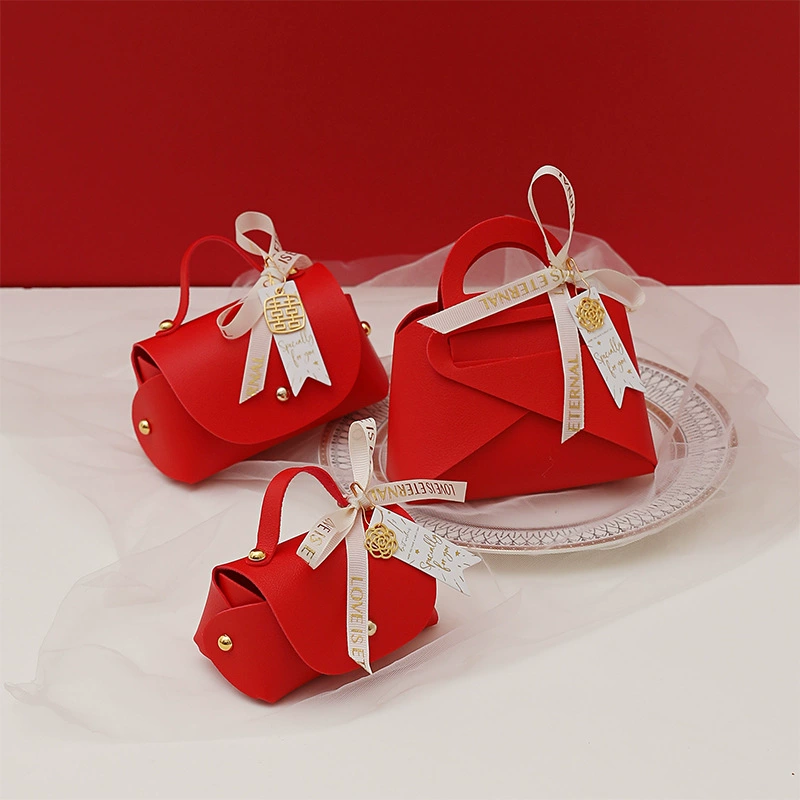 Европейский стиль Креативная свадьба Hi Sugar Box Cortex INS Wind Titan Sugar Bag Wedding Smart Gift Candy Gift Box