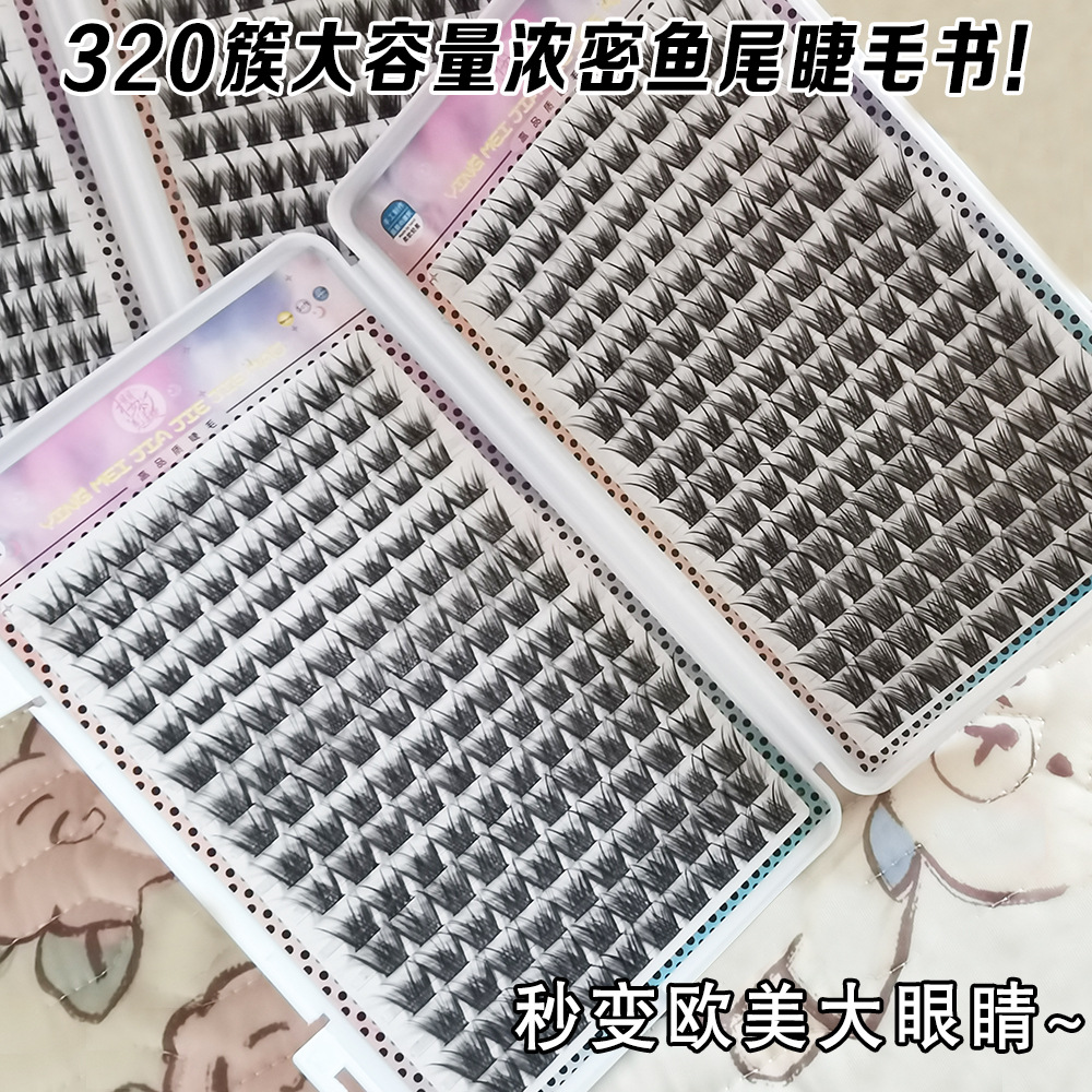 Libro de pestañas de tail de pez 08