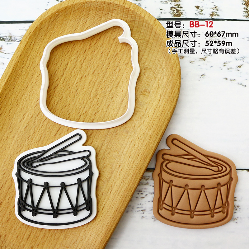 BABY Boy Cookie Mold Party Baking DIY Flip Mold Customized 3D Stereo Presionar Cookie Frosted Mold image 11