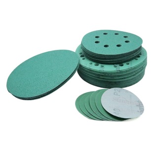Factory wholesale polyester film sandpaper L312T car old paint putty gray polished flocking polyester film sandpaper