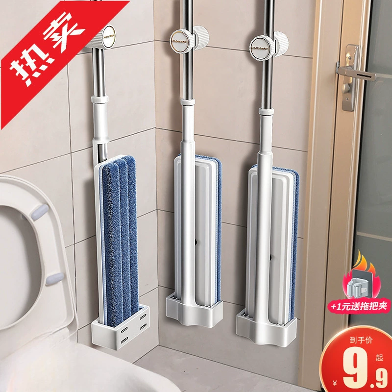 Плоская швабра без помощи рук, новая модель для домашнего использования, ленивая швабра для одноступенчатой ​​очистки, бесплатная доставка.