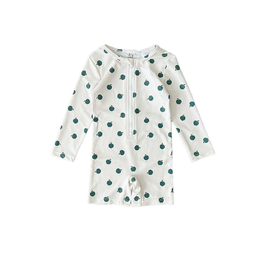 KULING ZIPPER SWIMSUIT APPLE