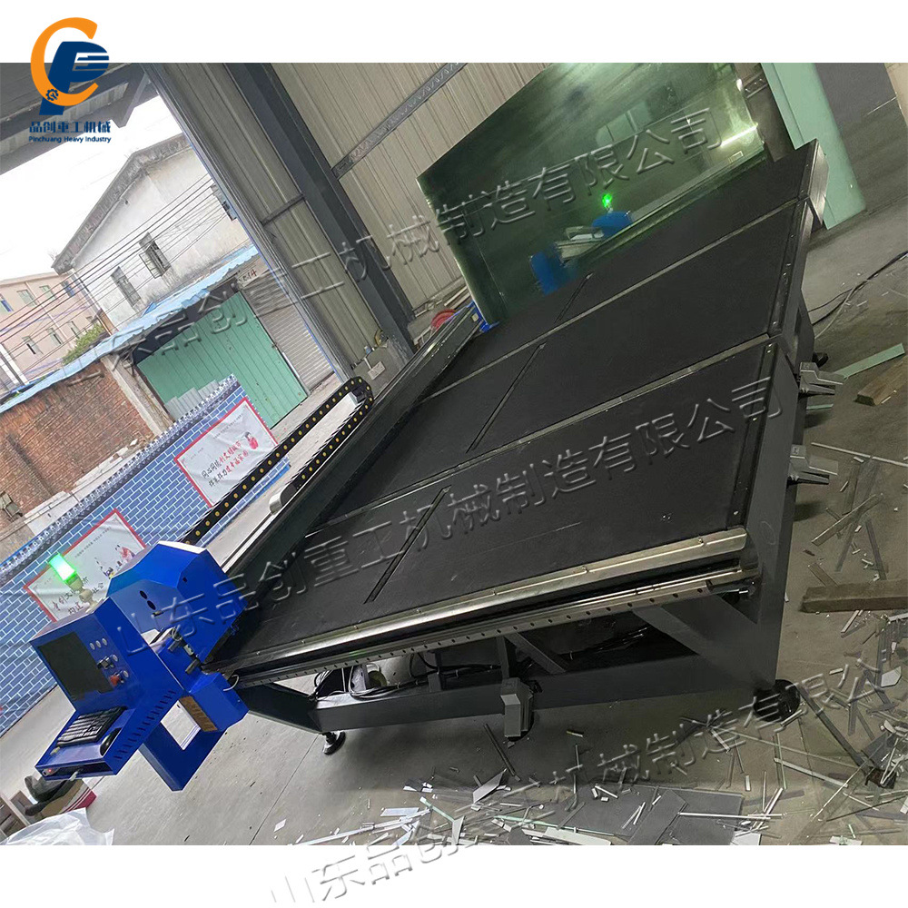 全自动玻璃裁板机 玻璃上片切割一体机 台式玻璃自动排版裁板机