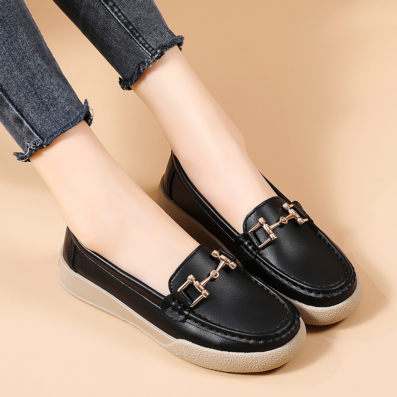 2023 otoño ligero casual zapatos de mujer simple de las mujeres tods del todo-fósforo de las mujeres de la parte baja-top zapatos de mujer slip-on zapatos de mujer