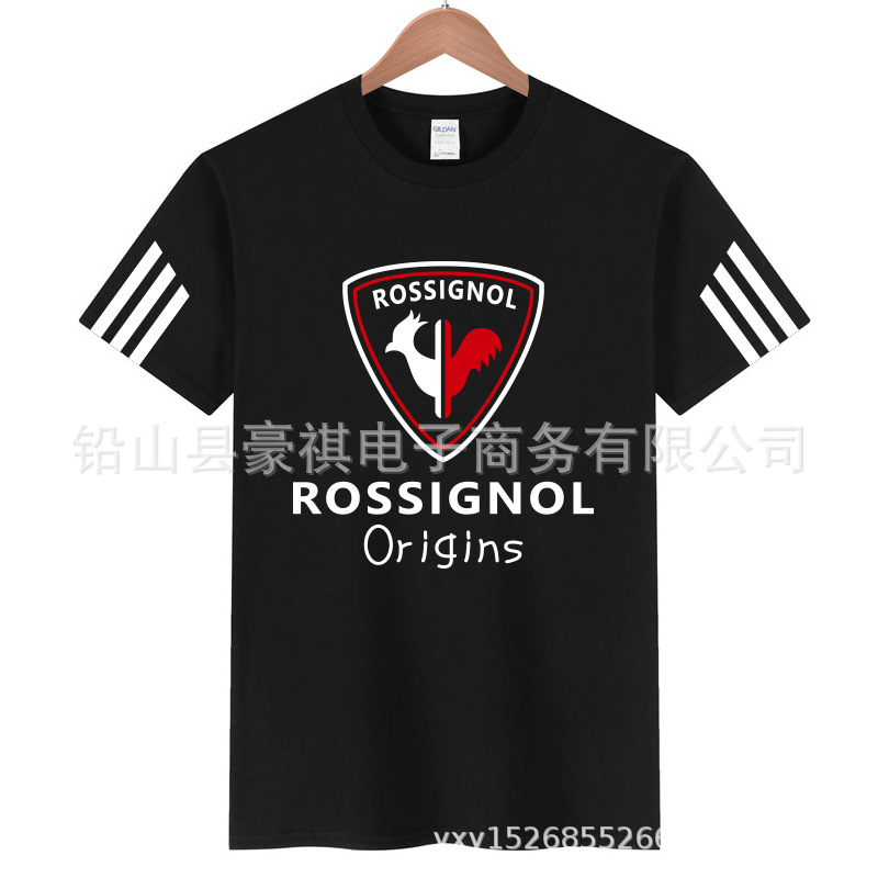 Summer round neck T-shirt with printed T-shirt and cotton lettering for both men and women_voghion.com