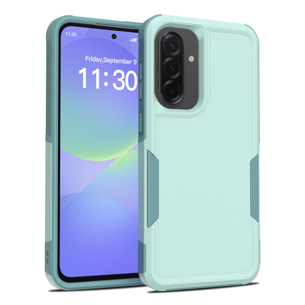 Funda Protectora Dos en Uno para Samsung A36 A57 A56 TPU Antigolpes y Anticaída