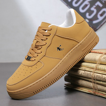 男鞋空军一号运动鞋秋冬乔丹时尚透气柔软舒适休闲小白鞋系带板鞋