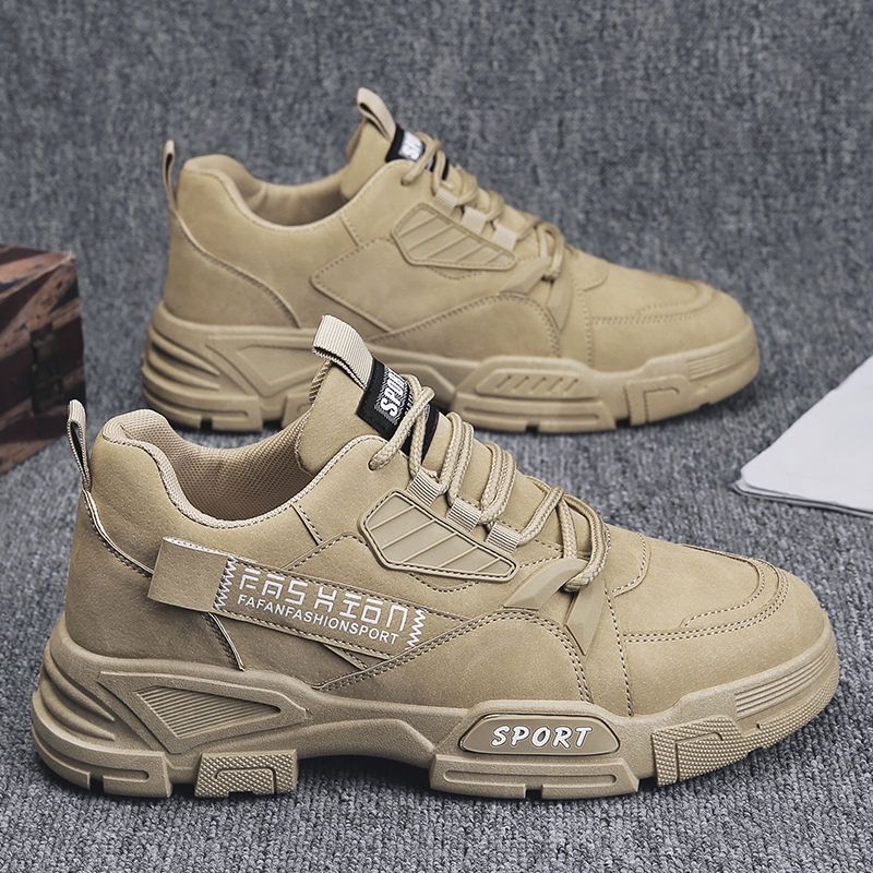 Breathable Waterproof Men's Casual Work Shoes For Construction_voghion.com
