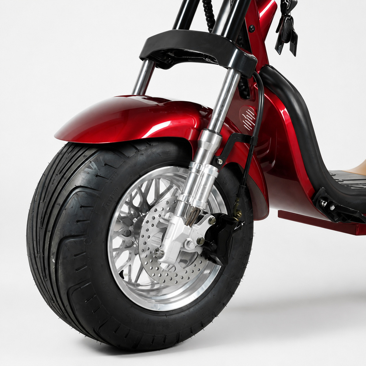 Brazil Harley Citycoco large wheel wide tire electric vehicle adult electric bicycle electric motorcycle battery vehicle manufacturer