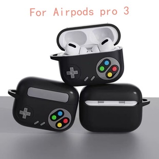 Apple, compatible protective case, creative game console, silicone headphones, new collection, fall protection
