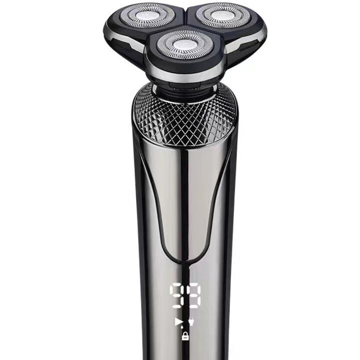 新しい電気シェーバーインテリジェントデジタルディスプレイハイパワーシェーバー多機能充電式全身洗えるひげシェーバー|undefined
