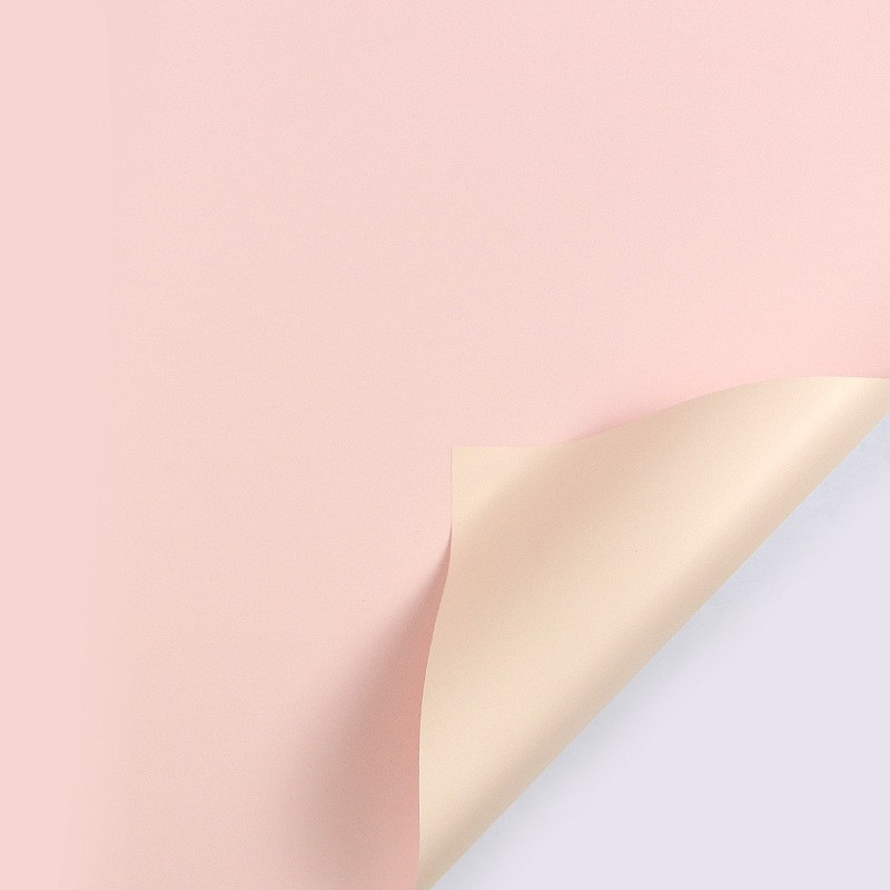 Ouya Paper Series Estilo coreano Primer amor Papel de color sólido Papel de embalaje de flores Ramo floristería Paquete de regalo floral Papel de flores