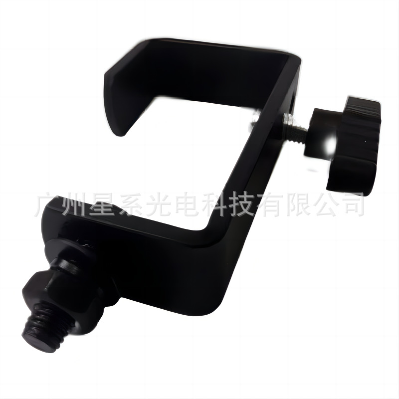 厂家供应方形桁架灯钩2.5CM宽挂方管卡40-52方管大灯钩