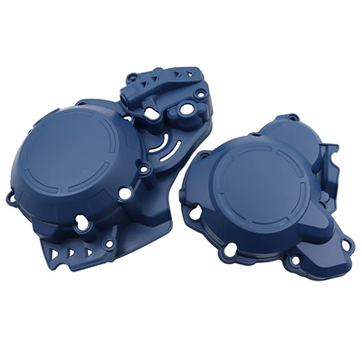 Motorcycle engine and accessories /Husqvarna2T Engine Left and - ktm-17-23-two-stroke-integrated-engine-left-right-protection-blue