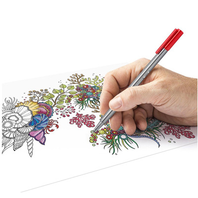 Alemán STAEDTLER schidlou 334 triángulo Gel pluma gancho pluma de escritura fina 36 Color 50 color aguja pluma