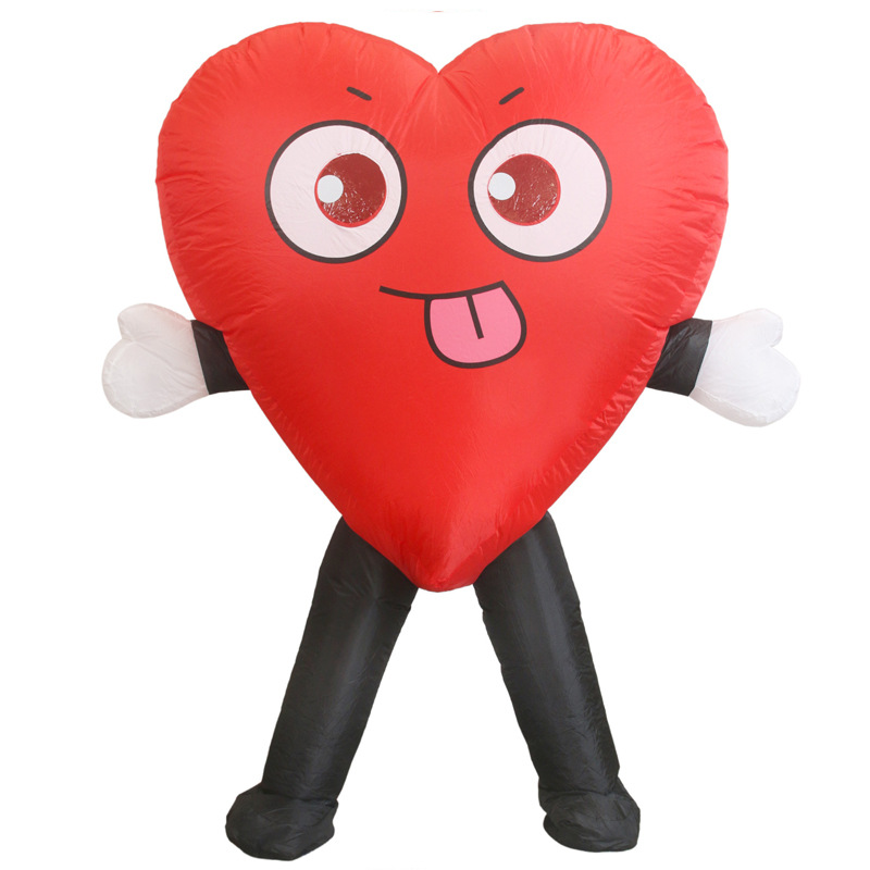 Venta caliente Traje inflable transfronterizo Dinosaurio de Halloween Alien Tyrannosaurus Rex Dress Up Ropa de actuación divertida Decoración de fiesta