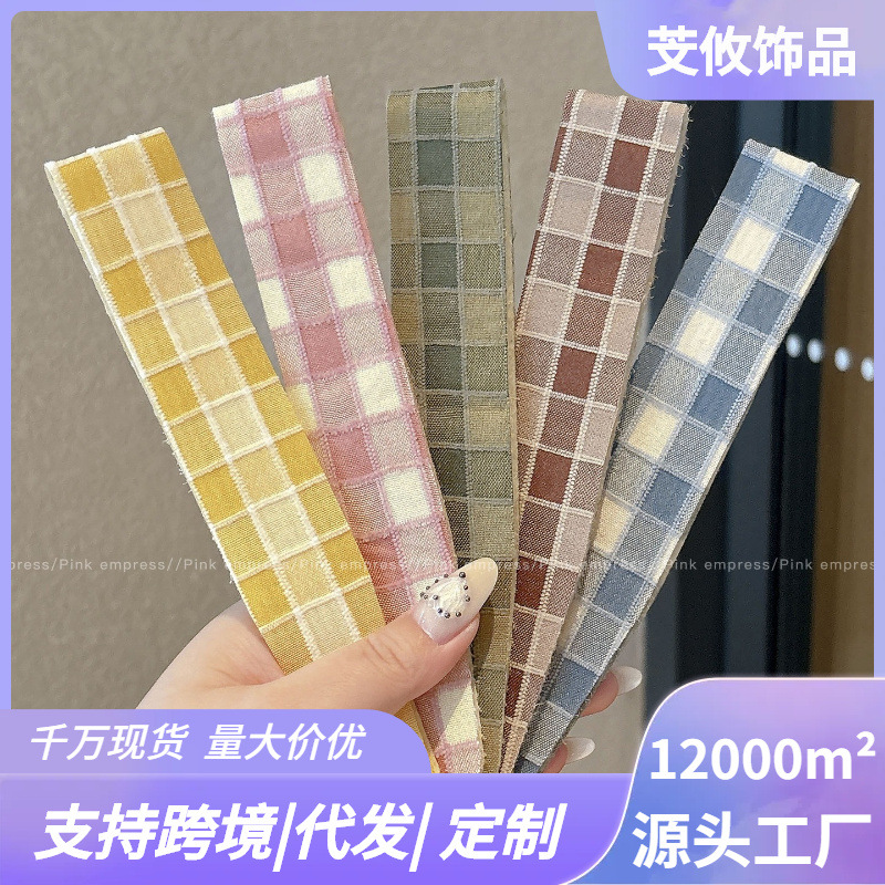 Lazy person's extended Velcro headband for women, a hair styling tool for tidying up side hair and bangs, a hair accessory for washing your face, a hairband, and a hair clip