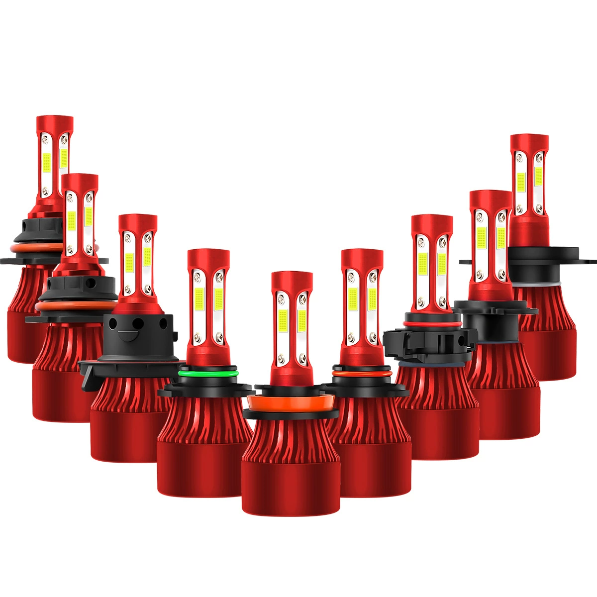 X7 Автомобильные светодиодные фары модифицированные автомобильные лампы США распределение на зарубежных складах поколения производителей четырехсторонних фонарей