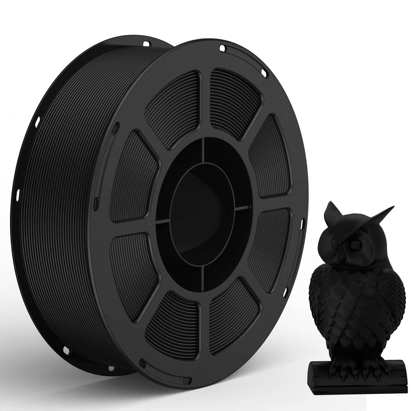 Coredi 3D Printer PETG Material consumible Impresión de alta velocidad 1,75 mm Cinta plana limpia degradable 1KG