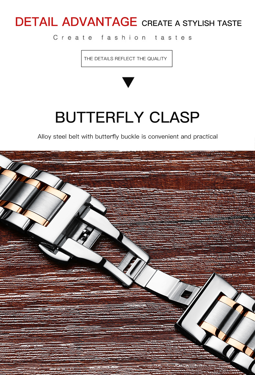 Biden Men's Mechanical Watch Multifunctional Sun Moon Star Luminous_voghion.com