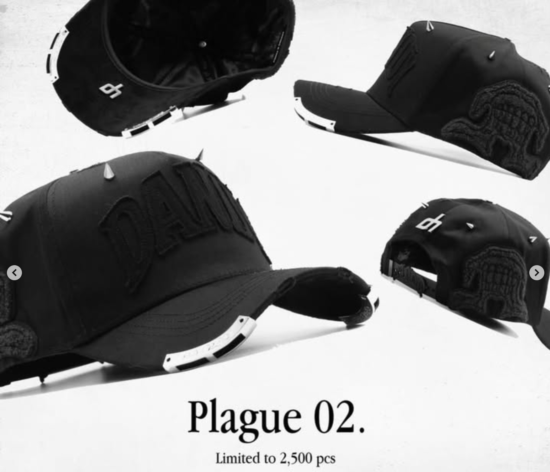 Nuevo Meike Duo Dandy bordado ajustable gorra de boca de pato borde curvo gorra de béisbol con diamantes barba tío
