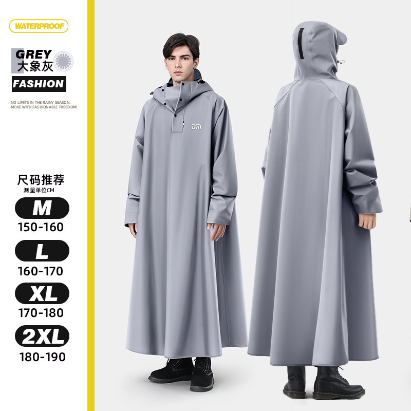 電気自動車バッテリーカーレインコート卸売厚く長く大人のオートバイレインポンチョ防雨雨具|undefined