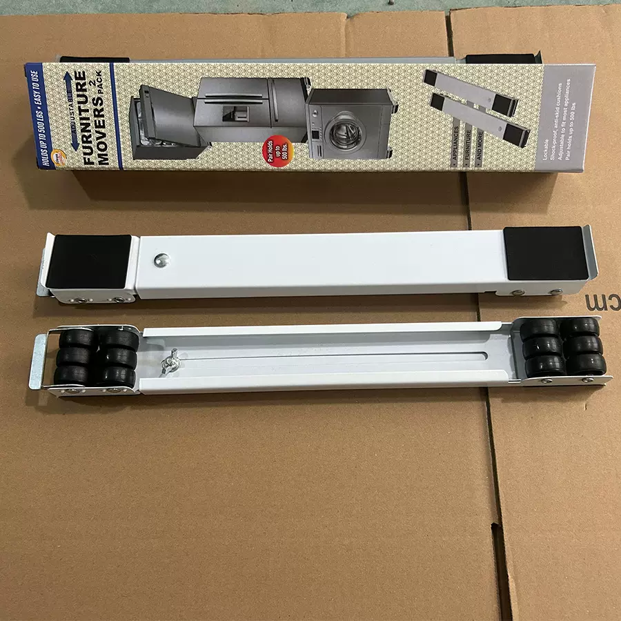 冰箱洗衣机移动支架 长条伸缩家具搬家器 底座托架移动工具置物架