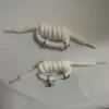 White shoelaces