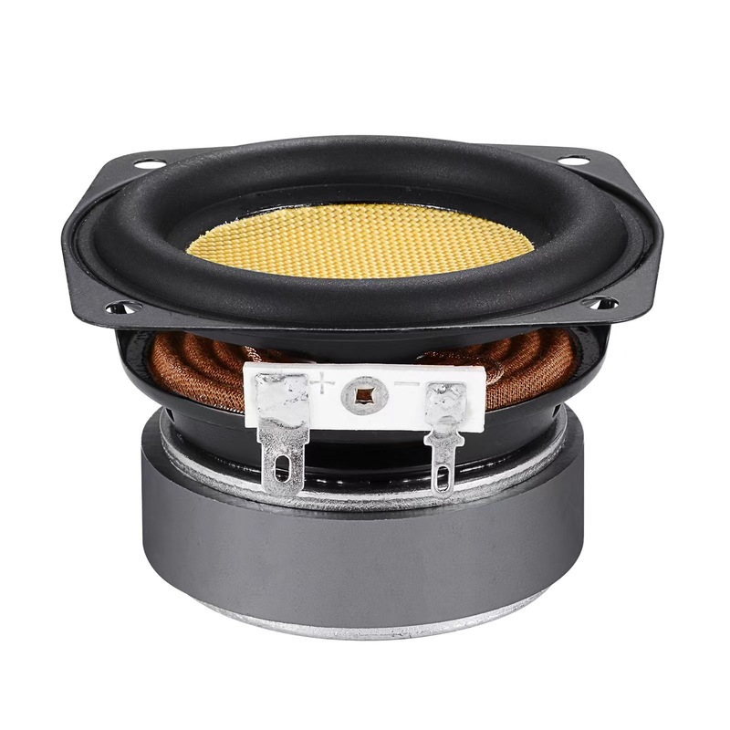 4欧20w 3寸の黄色のガラス繊維のスピーカーの中で低音のスピーカーのマルチメディアのスピーカーの発音器|undefined