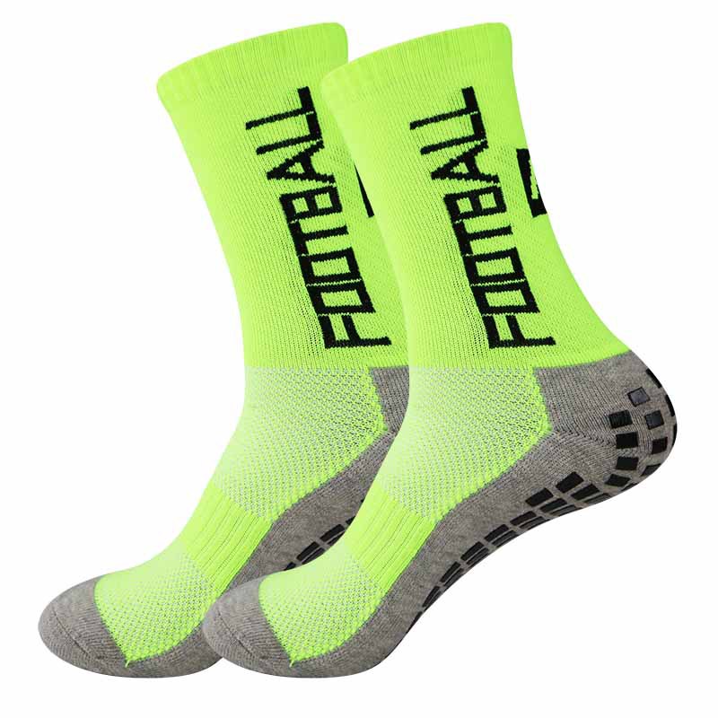 Breathable Cotton Football Socks With Anti-Slip Silicone Grip – Unisex Sports Socks For Soccer, Running, Hiking & Cycling_voghion.com