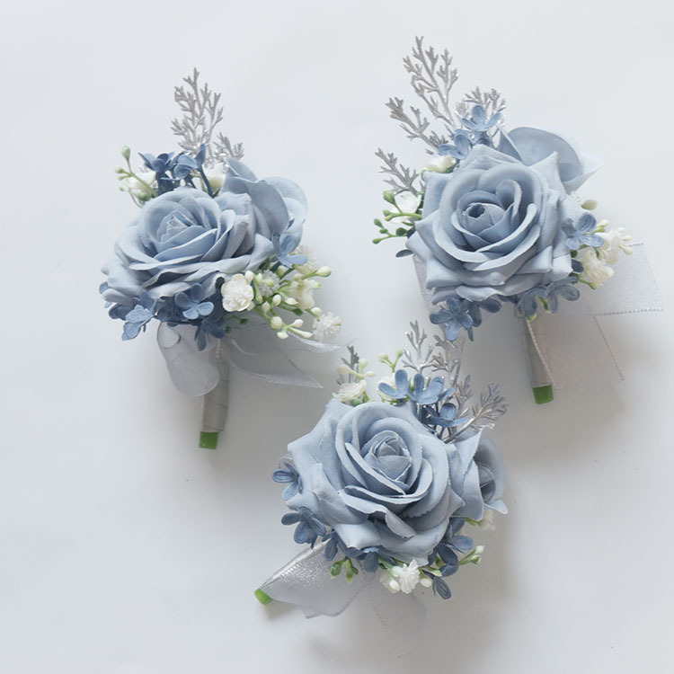 芸涵閣xs36結婚祝い花芸シミュレーション花ビジネス祝典開業ゲスト胸花襟花手首花深青|undefined