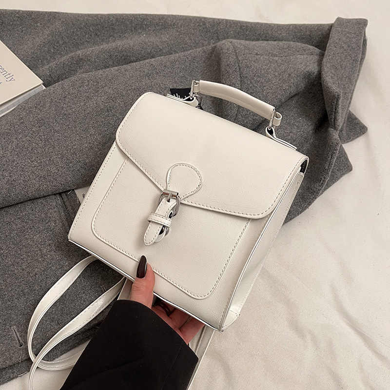 Nicho de diseño de alta sensación de moda mochila pequeña mochila para mujeres 2024 nuevo estilo universitario bolso pequeño