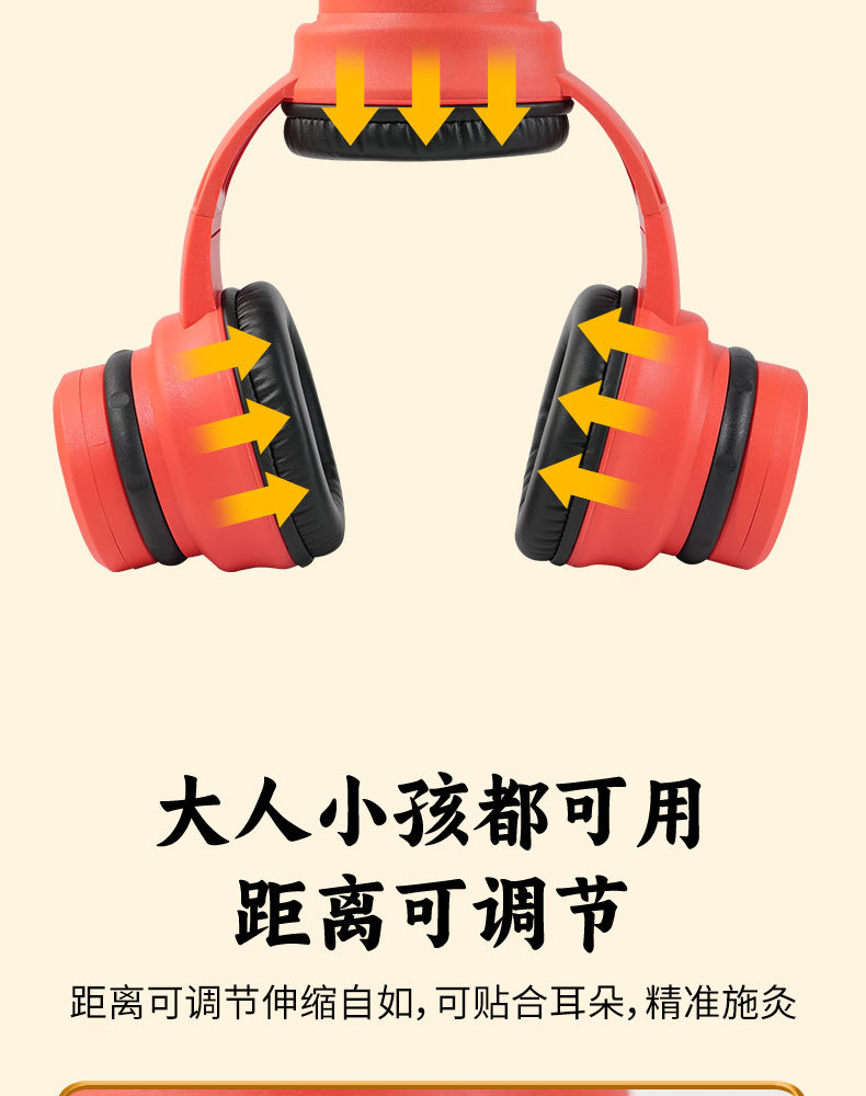 Upgraded Ear Moxibustion Device with Smoke Filter for Ear Head and Baihui Point Home Use with 108 Moxa Cones specifications