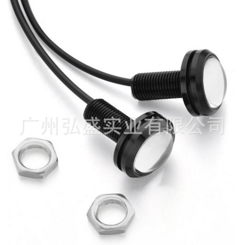 Tcyato Popular Modified Light Motorcycle Led Strobe 18mm 23mm Car Truck/Mountain Bike 12V Eagle Eye