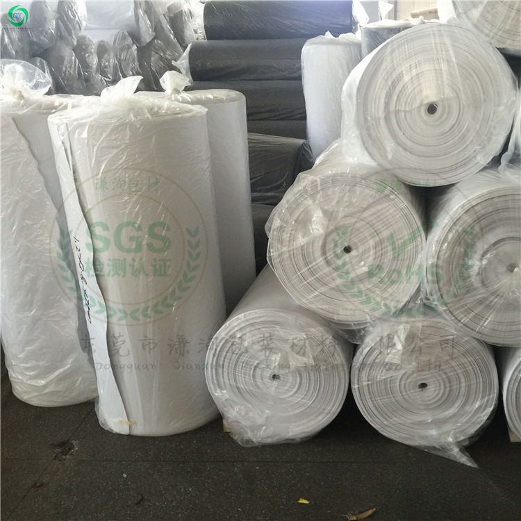 当天下单当天发货 1.5mm白色eva卷料 2mm白色泡棉卷料 3.5mm白eva