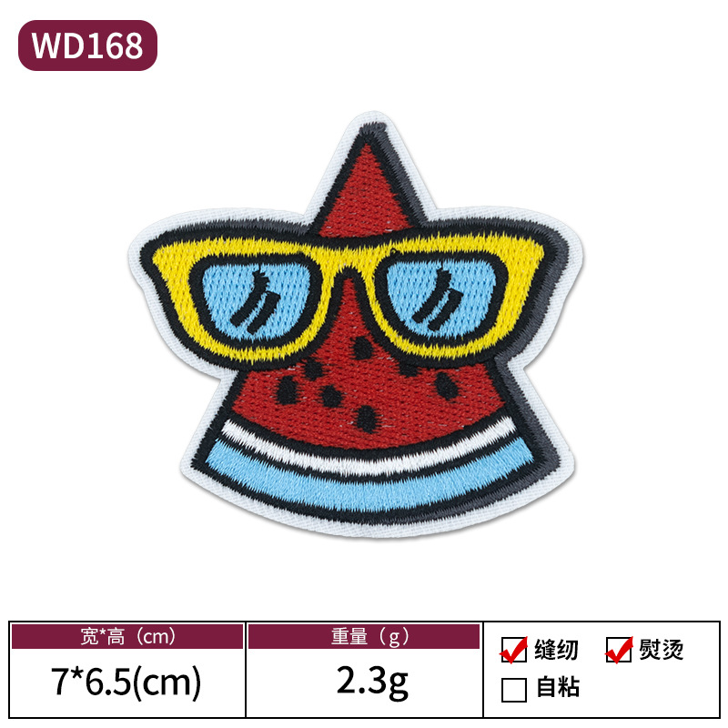 Verano vacaciones de playa tema bordado pegatinas de tela bikini soleado playa estilo hawaiano Patch Zhangzai