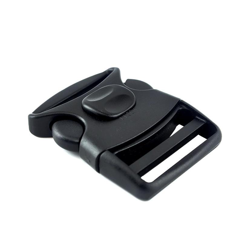 Ecological safe plastic belt bag with clasp, 51mm