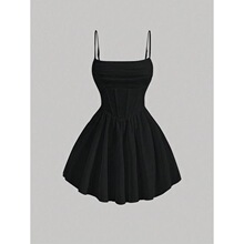 X 38156 Back Zipper Slip Dress �����B��ȹ �羳�W�����R�d