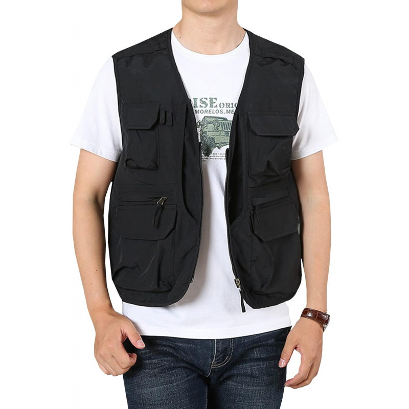 Cross-border Foreign Trade Men's Practical Tooling Vest Summer Outdoor Work Hunting Fishing Vest Vest
