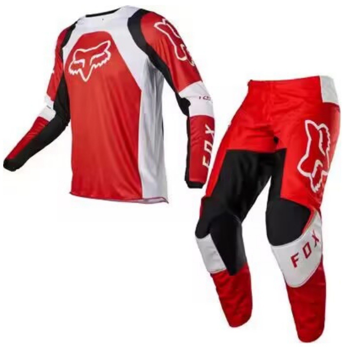 Amazon's Best-Selling Breathable, Sweat-Wicking, Quick-Drying Cycling Jersey Set Fox Cycling Sports Style for Men and Women