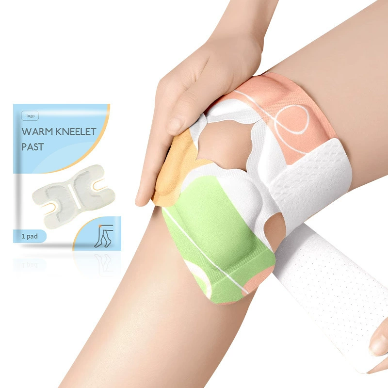 Нагревающие наколенники, согревающие накладки на колени, самонагревающиеся компрессы для суставов, согревающие накладки на колени, горячие накладки на колени, трансграничная OEM-продукция