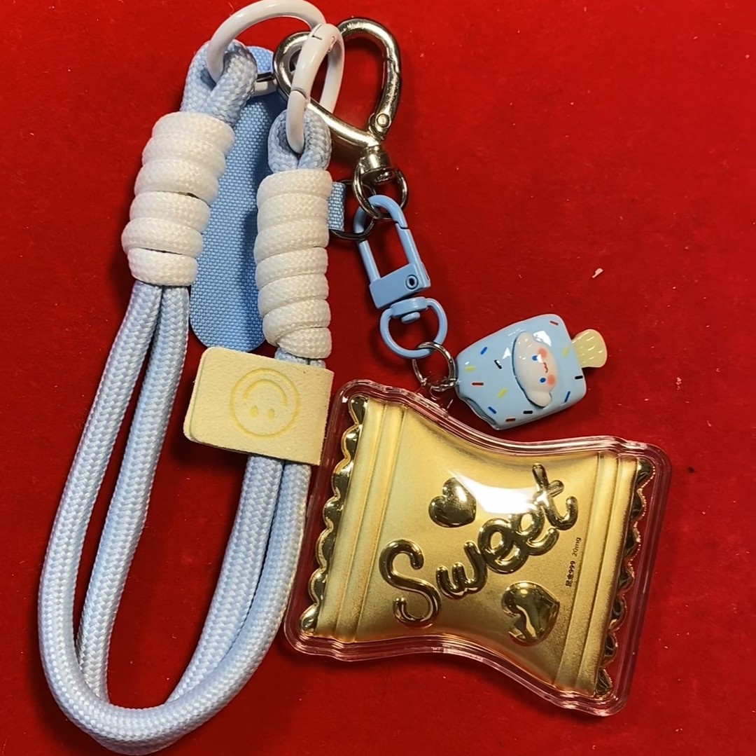 2026 Year Of The Horse Cartoon Pendant Phone Bag Keychain Cute Y Keychain Gift For Girlfriend Water Bead