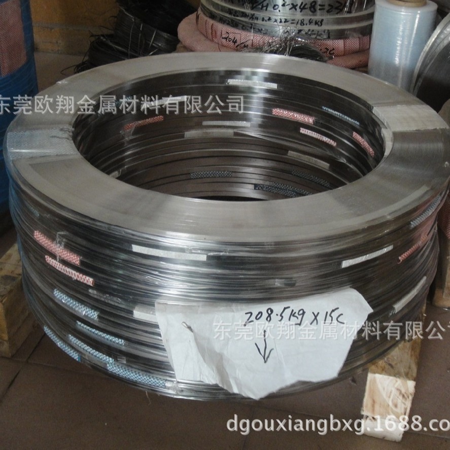 专业供应420J2冷轧不锈钢卷带430不锈铁板材超薄铁铬铝镍铬发条