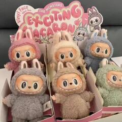 POPMART ラブブ ブラインドボックス ビニールマカロン人形 フィギュア トレンディなおもちゃ ギフト