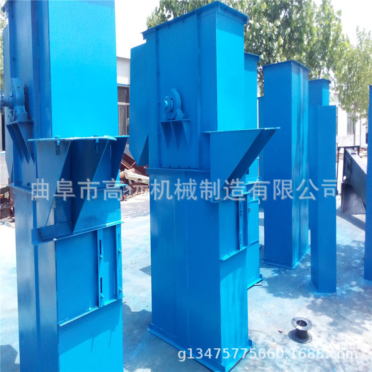 板链斗式提升机   矿粉石膏粉垂直输送机    不锈钢提料机