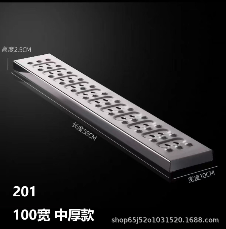 304 ステンレス鋼の溝カバーキッチン下水道マンホールカバー排水溝肥厚滑り止め溝カバーグレーダーボード|undefined